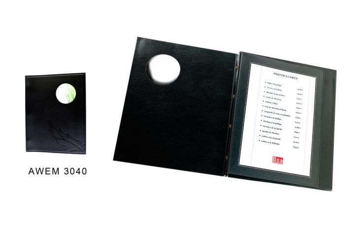 AWEM3040 - Special menu With circle on cover Outside