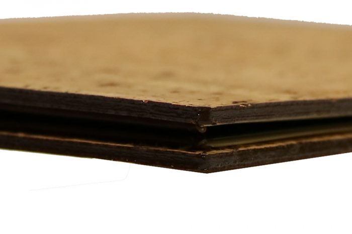 AWEM4003-2F A4 Mots croisés bicolores avec coins cousus et surpiqûres