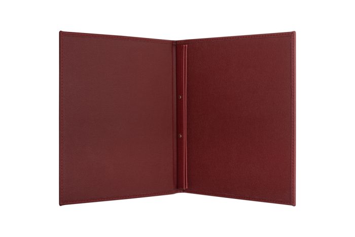 Personalized Menu Holder in Synthetic Leather AWEM202310634